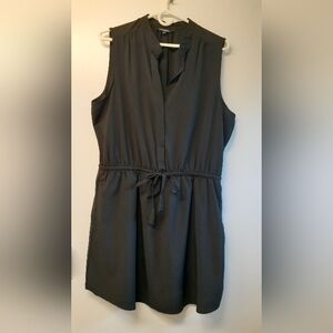 Lightweight black George brand summer dress - size large